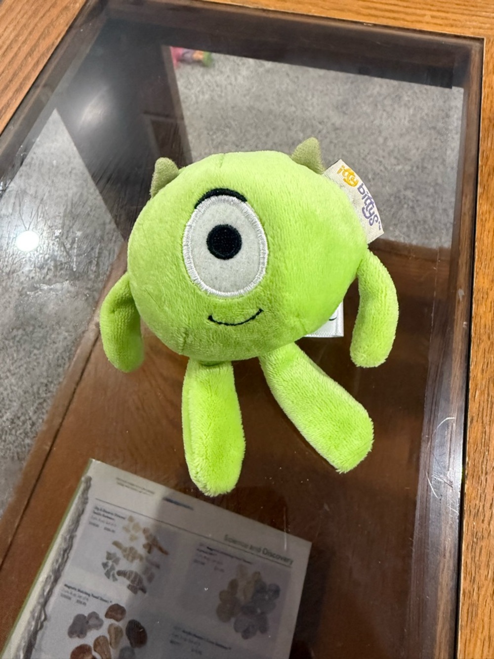 Hallmark Itty Bitty Bittys Mike - Disney Pixar - Monsters, Inc. Rare
